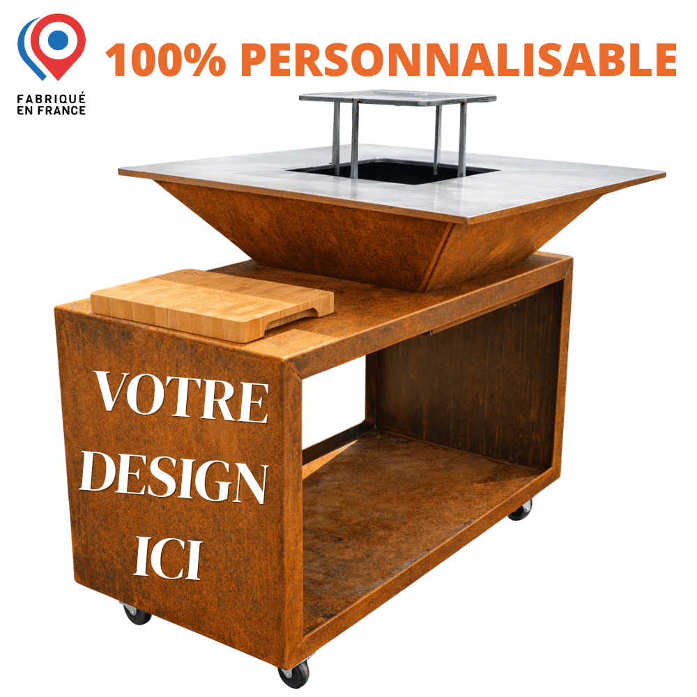 Brasero Table 97cm - Personnalisé