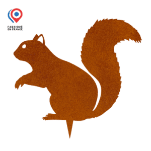 Silhouette Écureuil perché