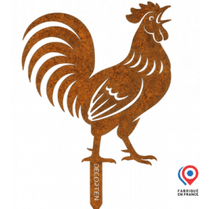 Silhouette Coq Chantant
