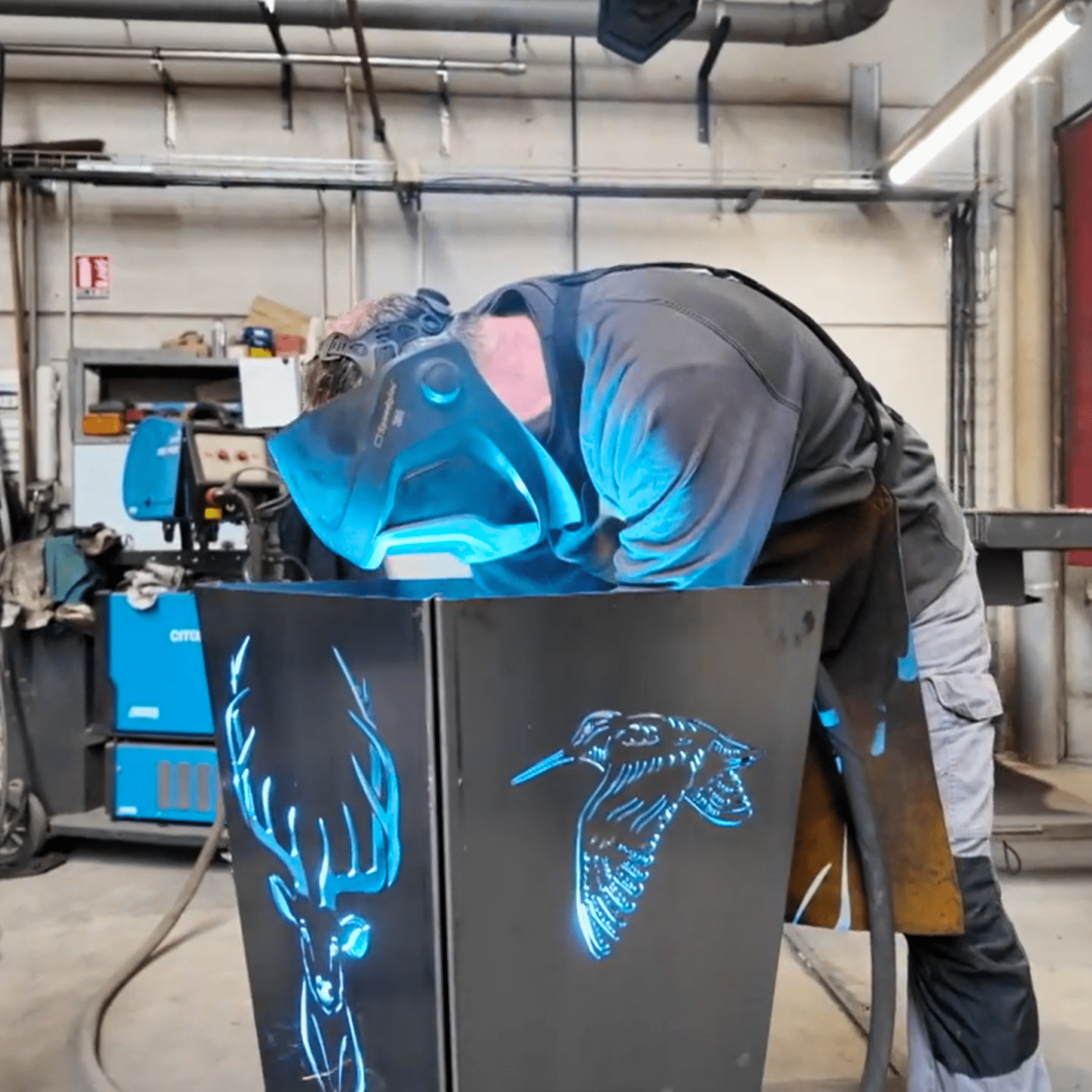 Fabrication d'un brasero personnalisé