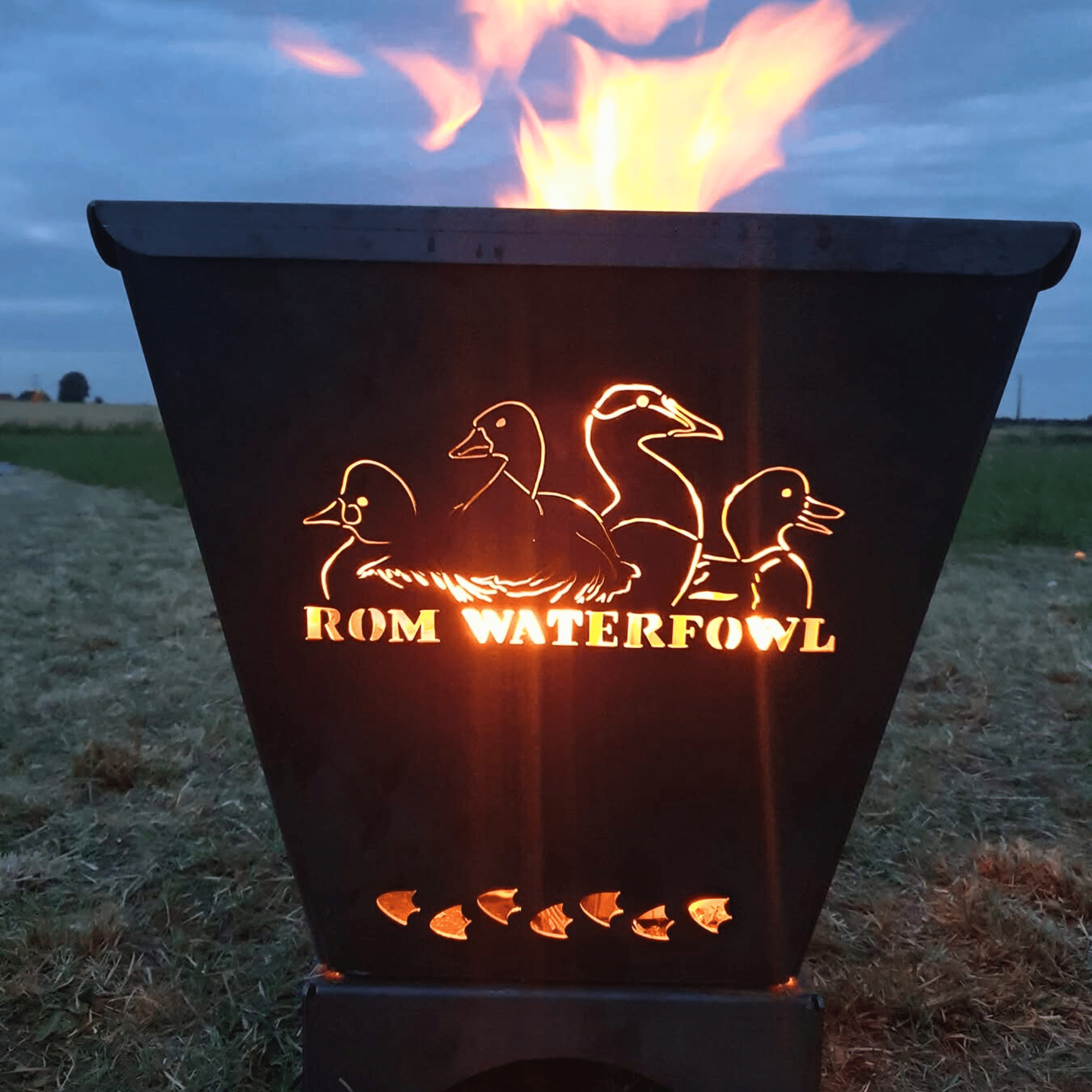 Personnalisation d'un brasero Décorten